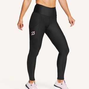 Peloton Black Logo Leggings with Pocket